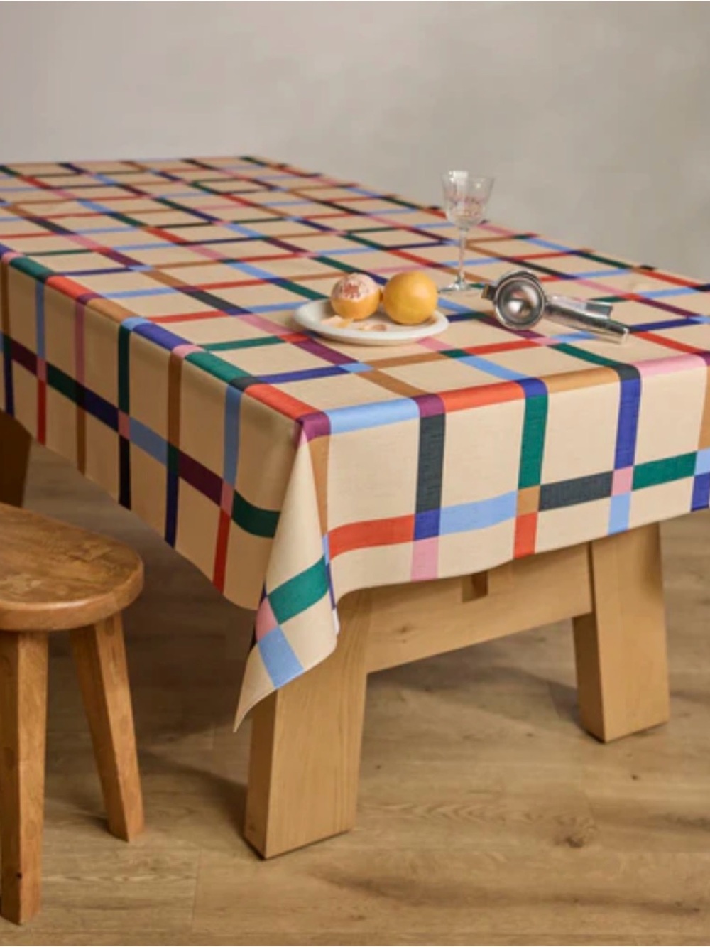 Geometry Multicolor Tablecloth
